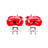 PowerStop S6640 Disc Brake Caliper Set - Front