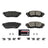 PowerStop Z23-1805 Disc Brake Pad Set - Rear