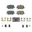PowerStop Z23-2136 Disc Brake Pad Set - Rear