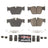 PowerStop Z23-2240 Disc Brake Pad Set - Rear