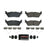 PowerStop Z23-2383 Disc Brake Pad Set - Rear