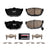 PowerStop Z23-323 Disc Brake Pad Set - Rear