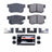 PowerStop Z23-536 Disc Brake Pad Set - Rear