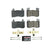 PowerStop Z23-6012 Disc Brake Pad Set - Front