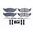 PowerStop Z23-777 Disc Brake Pad Set - Front or Rear