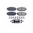 PowerStop Z23-793 Disc Brake Pad Set - Front