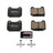 PowerStop Z23-961 Disc Brake Pad Set - Rear