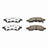 PowerStop Z26-1169 Disc Brake Pad Set - Front