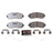 PowerStop Z26-1521 Disc Brake Pad Set - Front