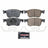 PowerStop Z26-2115 Disc Brake Pad Set - Front