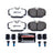 PowerStop Z26-493 Disc Brake Pad Set - Front or Rear