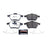 PowerStop Z26-687 Disc Brake Pad Set - Front