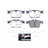 PowerStop Z36-1821 Disc Brake Pad Set - Rear