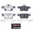 PowerStop Z36-1833 Disc Brake Pad Set - Rear