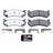PowerStop Z37-785 Disc Brake Pad Set - Front or Rear