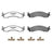 PowerStop Z47-655A Disc Brake Pad Set - Front