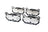 Pagid 355039511 Disc Brake Pad Set - Front