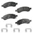 Pagid 355043841 Disc Brake Pad Set - Front