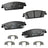 Pagid 355044981 Disc Brake Pad Set - Rear