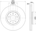 Pagid 355110572 Disc Brake Rotor - Front