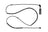 Pagid 355250371 Disc Brake Pad Wear Sensor - Rear