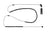 Pagid 355250501 Disc Brake Pad Wear Sensor - Rear