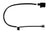 Pagid 355250701 Disc Brake Pad Wear Sensor - Rear