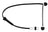 Pagid 355251411 Disc Brake Pad Wear Sensor - Rear