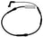 Pagid 355251961 Disc Brake Pad Wear Sensor - Front