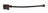 Pagid 355253131 Disc Brake Pad Wear Sensor - Rear