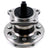 DuraGo 295-12041 Wheel Bearing and Hub Assembly - Rear