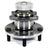 DuraGo 295-12136 Wheel Bearing and Hub Assembly - Rear