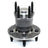 DuraGo 295-12287 Wheel Bearing and Hub Assembly - Rear