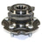 DuraGo 295-12374 Wheel Bearing and Hub Assembly - Rear