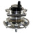 DuraGo 295-12419 Wheel Bearing and Hub Assembly - Rear Left