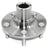DuraGo 295-95137 Wheel Hub - Front