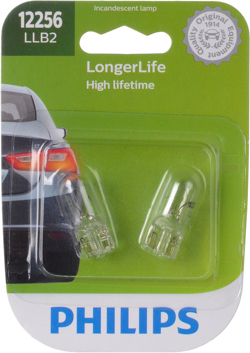 Phillips 12256LLB2 Instrument Panel Light Bulb - Front, Inner, Outer or Rear