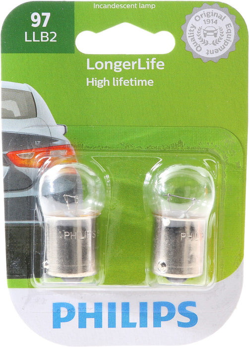 Phillips 97LLB2 Instrument Panel Light Bulb - Front or Rear