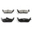 DuraGo BP1012C Disc Brake Pad Set - Rear