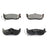 DuraGo BP1041C Disc Brake Pad Set - Rear