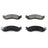 DuraGo BP1158C Disc Brake Pad Set - Front