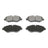DuraGo BP1316C Disc Brake Pad Set - Front