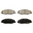 DuraGo BP1332C Disc Brake Pad Set - Front