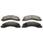 DuraGo BP1335MS Disc Brake Pad Set - Front or Rear