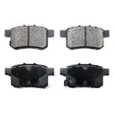 DuraGo BP1336C Disc Brake Pad Set - Rear