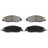 DuraGo BP1464C Disc Brake Pad Set - Front
