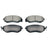 DuraGo BP1539C Disc Brake Pad Set - Front