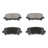 DuraGo BP1585C Disc Brake Pad Set - Rear