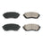 DuraGo BP1711C Disc Brake Pad Set - Front