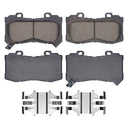 DuraGo BP1802C Disc Brake Pad Set - Front